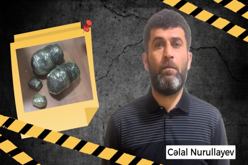 Keçmiş məhkum 5 kq narkotiklə tutuldu 