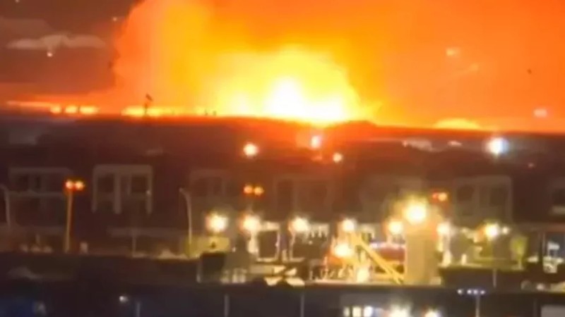 Ərbil Hava Limanında PARTLAYIŞ