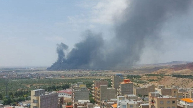 Təbriz hava limanı vuruldu