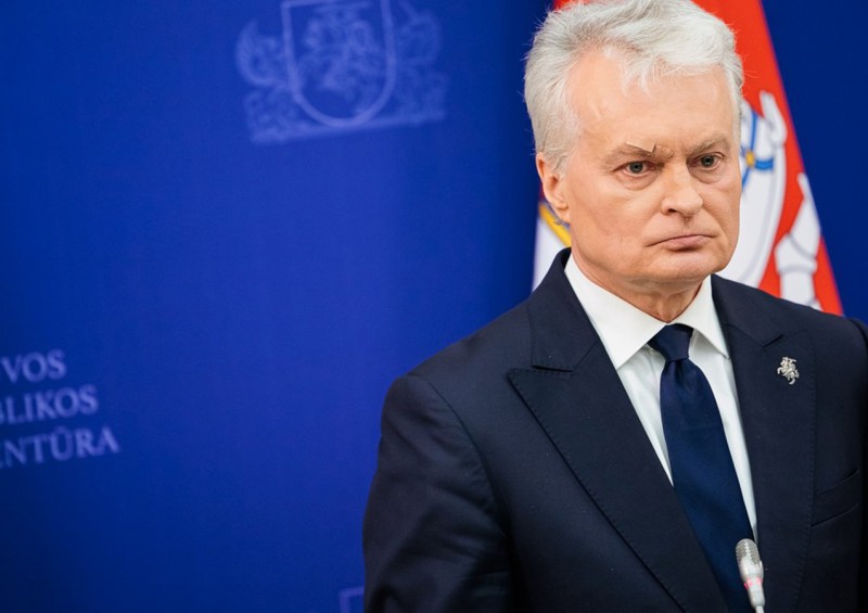 Litva Prezidenti yıxılaraq xəsarət aldığını etiraf etdi