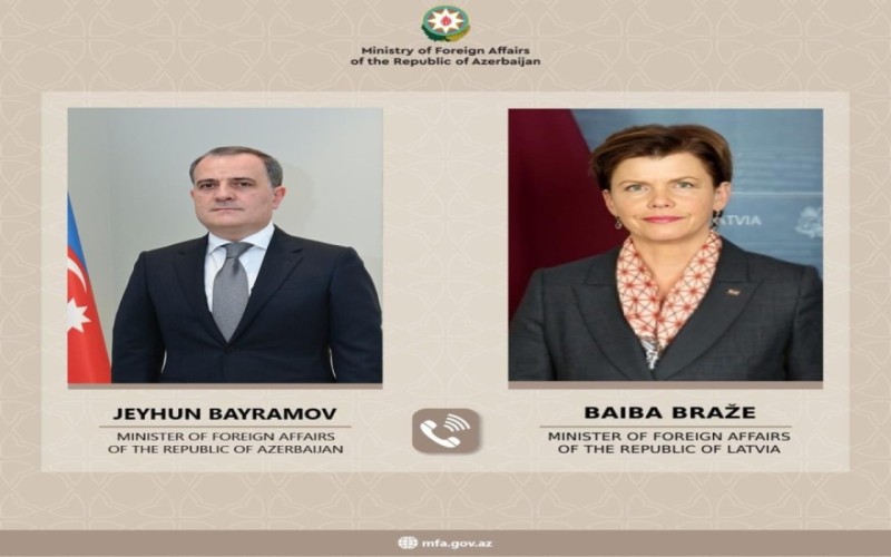 Azərbaycan-Latviya münasibətlərinin vəziyyəti müzakirə olundu