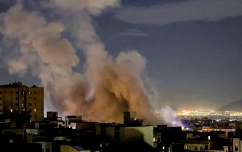 Tehranda partlayışlar olub