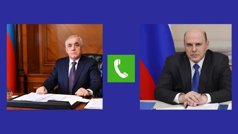 Əli Əsədov ilə Mixail Mişustin arasında telefon danışığı olub