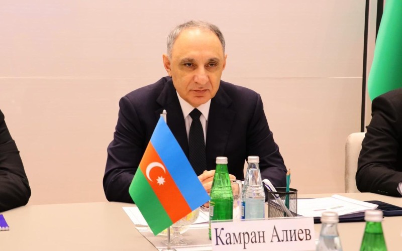 Kamran Əliyev Rusiyanın Baş prokurorunun müavinini qəbul etdi - FOTOLAR