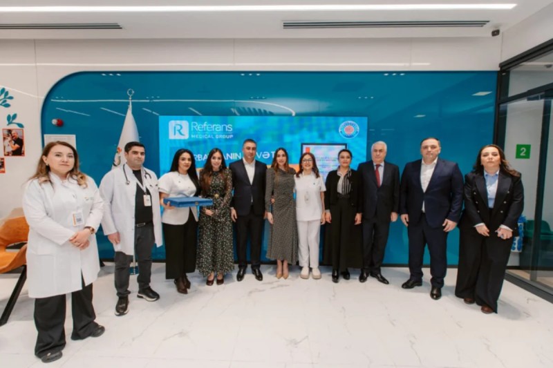 Leyla və Arzu Əliyevalar Leyla Medical Centerin Pediatriya Mərkəzində olublar
