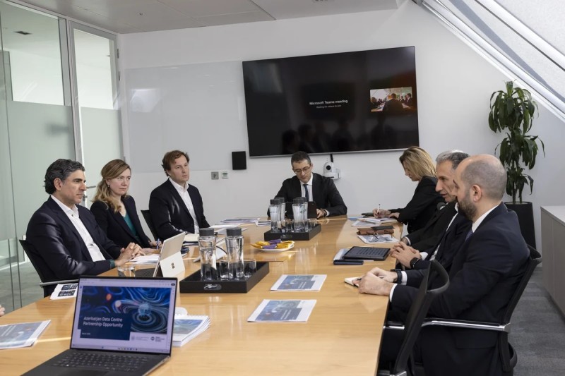 Rəşad Nəbiyev BlackRockla birgə işlərin nəticələrini müzakirə edib