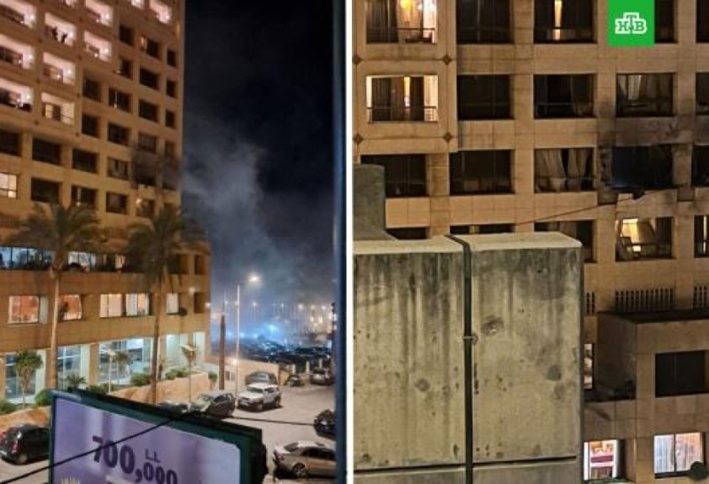 Beyrutda otelə zərbə endirildi: 4 ölü, 10 yaralı - YENİLƏNİB 