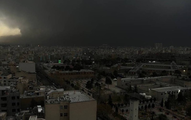 Tehranda ekoloji vəziyyət kritik həddə - VİDEO + FOTOLAR