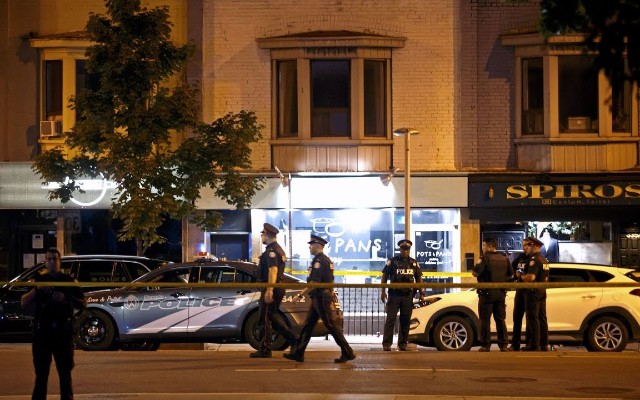 ABŞ konsulluğu yaxınlığında ATIŞMA - VİDEO