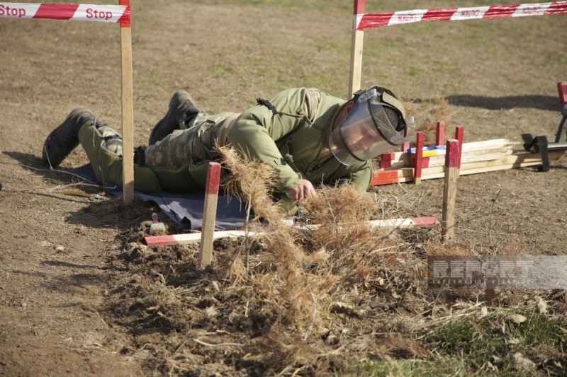 Ötən həftə 1 200 hektara yaxın ərazi minalardan təmizlənib