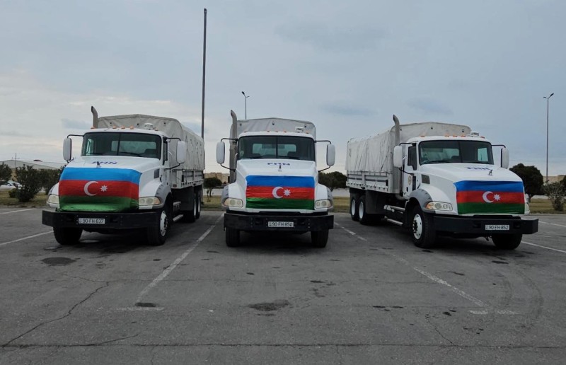 Prezidentin tapşırığı ilə İrana humanitar yardım göndərildi - FOTO - VİDEO