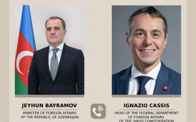 İsveçrəli nazir Azərbaycana təşəkkür etdi