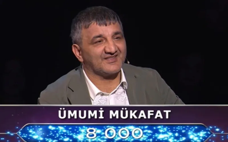 Rüfət Nasosnu "Milyonların şousu"nda bu məbləği QAZANDI - VİDEO