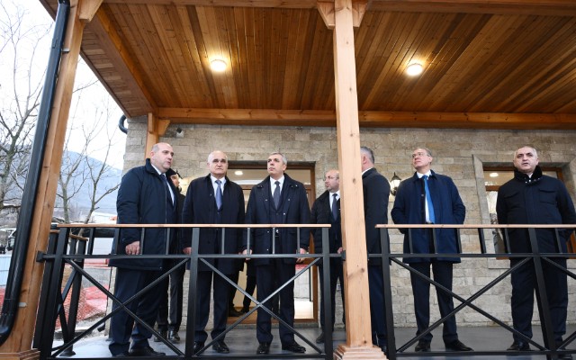 Qərargah üzvləri Hadrutda bir sıra obyektlərə baxış keçirdilər - FOTOLAR