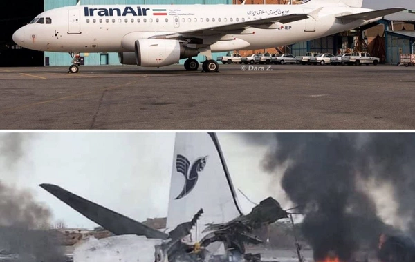 Tehran hava limanı vuruldu