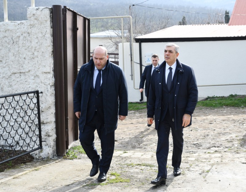 Əlaqələndirmə Qərargahı Quzeyxırman kəndində - FOTOLAR