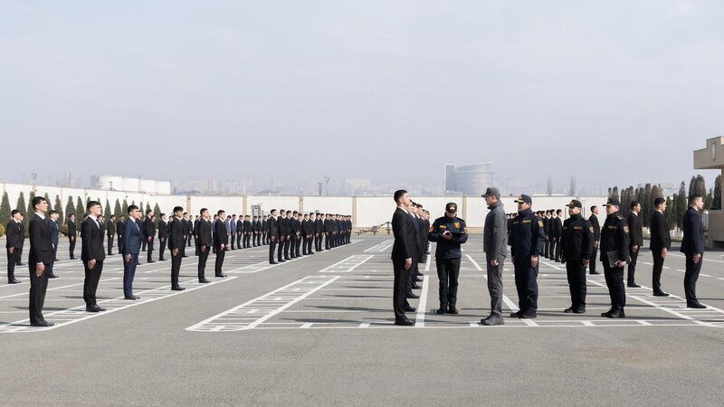 Vilayət Eyvazov sıra baxışı keçirdi - FOTO - VİDEO
