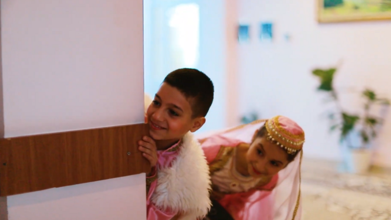 Uşaqlar ahılları ziyarət etdi - VİDEO