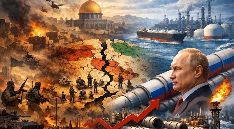 Yaxın Şərq alovlanır, Rusiya qazanır: Moskvanın böyük enerji planı