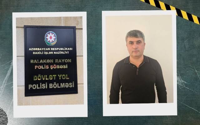 Avtoxuliqanlıq edən sürücü həbs olundu