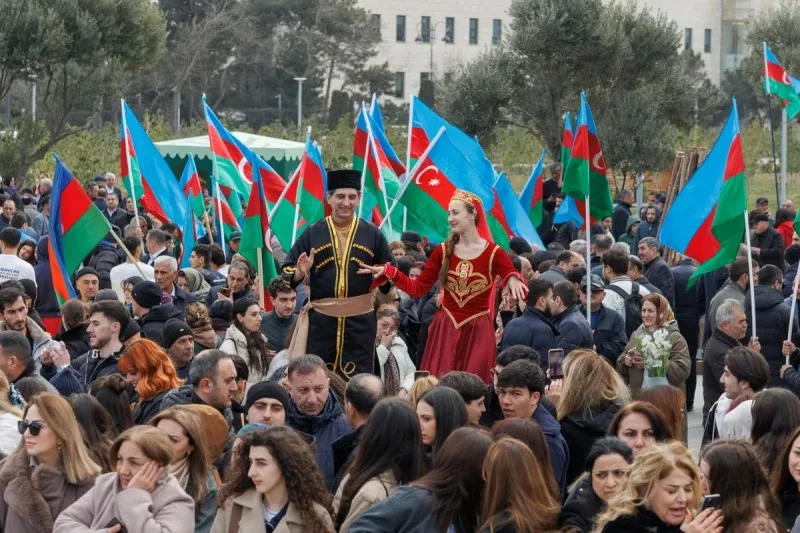 Bakıda Novruz şənliyi - FOTOLAR