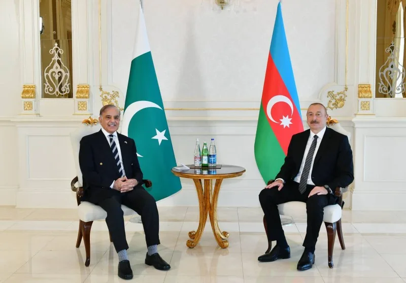 İlham Əliyev və Şahbaz Şərif bir-birini təbrik etdi