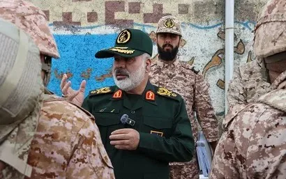 SEPAH komandanı Azərbaycanla sərhədə gəldi