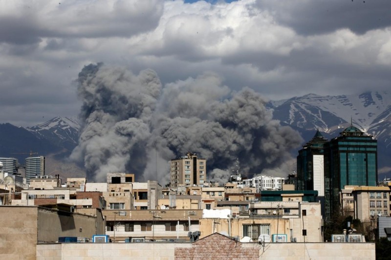 İsrail növbəti dəfə Tehranı vurdu - VİDEO