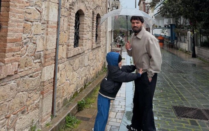 Zamiq oğlu ilə Antalyada - FOTOLAR