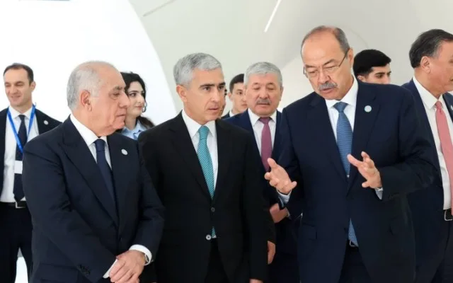 TDT rəhbərləri Heydər Əliyev Mərkəzində - FOTOLAR