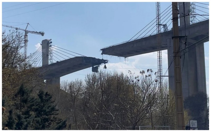 Yaxın Şərqin ən hündür körpüsü partladıldı