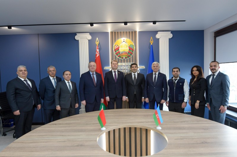 Azərbaycan–Belarus tikinti əməkdaşlığında yeni mərhələ - FOTOLAR