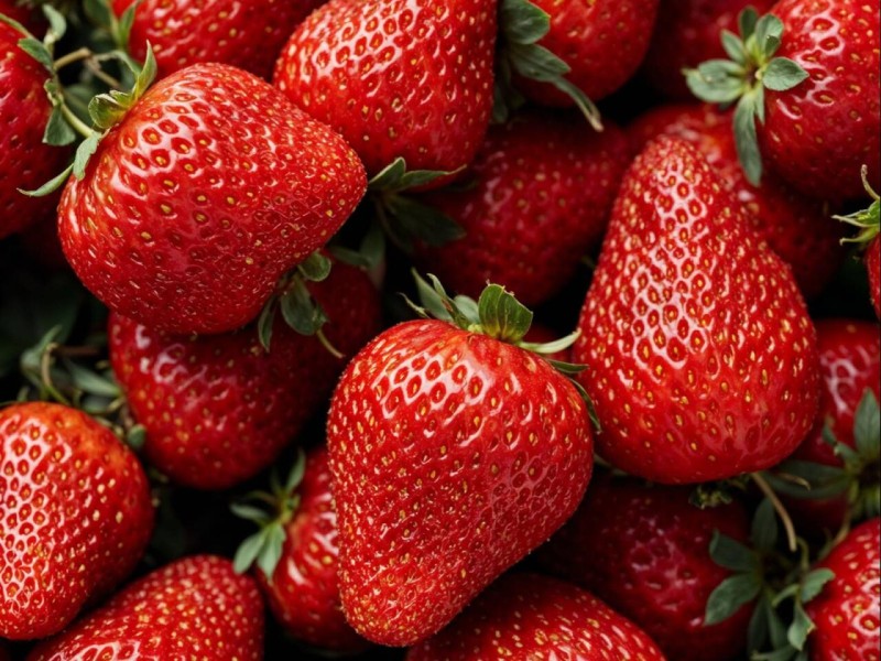 Dərman vurulan çiyələklər görün nə hala düşdü - VİDEO