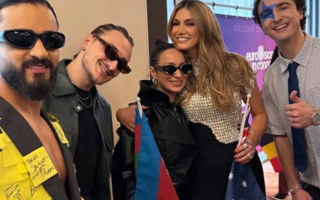 Avroviziya təmsilçimiz erməni iştirakçıya arzularını YAZDI - FOTO