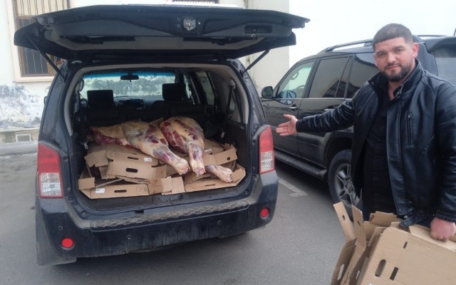 Bakıya gətirilən 227 kq at əti müsadirə olundu - FOTOLAR