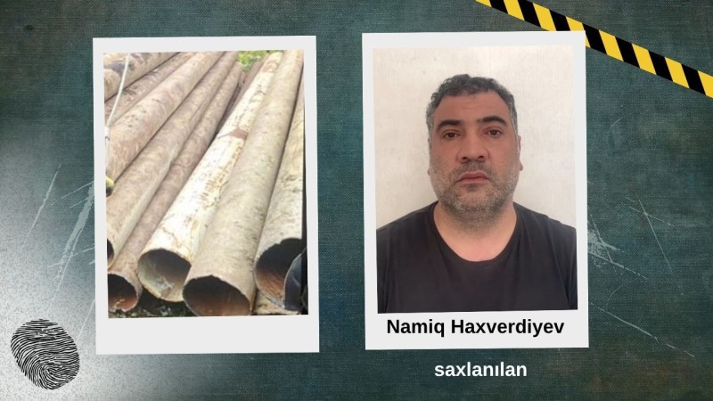 Su borularını oğurladı - VİDEO