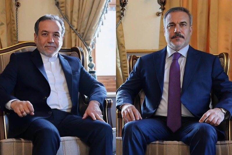 Hakan Fidan ilə Abbas Əraqçi İran-ABŞ danışıqlarını müzakirə ediblər