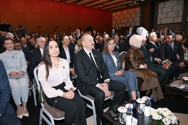 Prezident və xanımı Antalyada Forumun açılışında iştirak etdilər - YENİLƏNİB + FOTOLAR