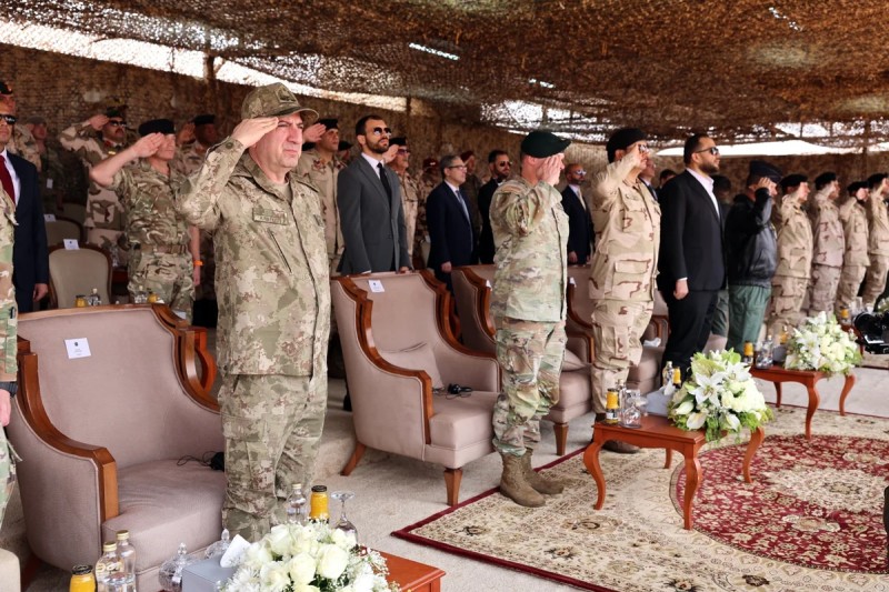 Türk general Liviyada hərbi təlimdə - FOTOLAR