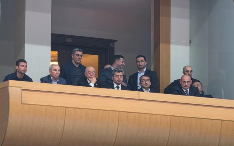 Kəmaləddin Heydərov ilk dəfə yeni müavinlərlə bir arada - FOTO