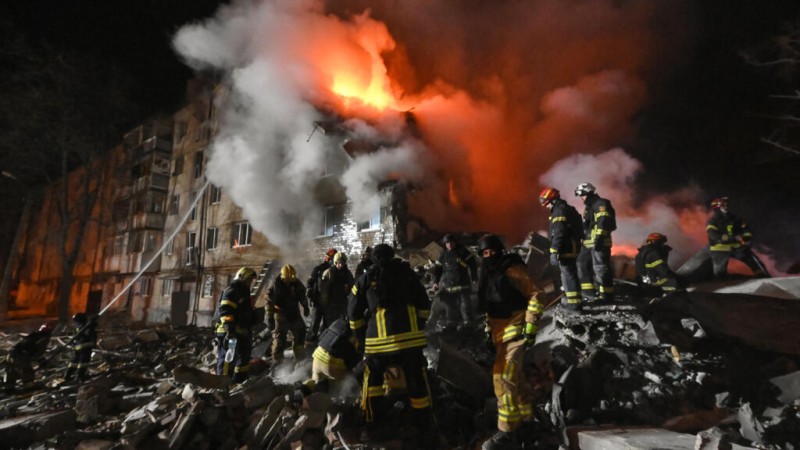 Rusiya Ukraynaya hücum etdi: çox sayda yaralanan var