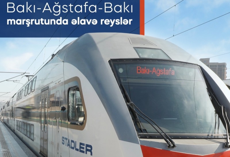 Bu istiqamətdə əlavə qatar reysləri təyin edildi