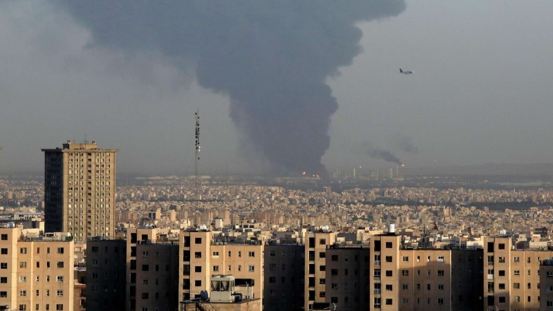 İsfahanda partlayış oldu