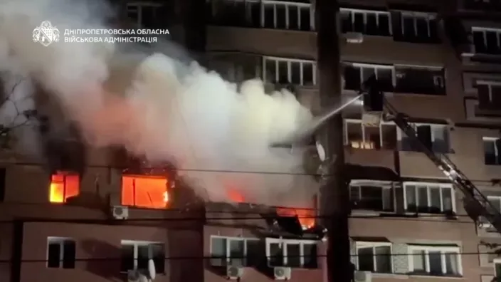 Rusiyadan Dneprə hücum: 2 ölü, 8 yaralı...
