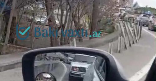 Sürücülər üçün kabus: Biləcəri körpüsü TƏHLÜKƏ SAÇIR - VİDEO