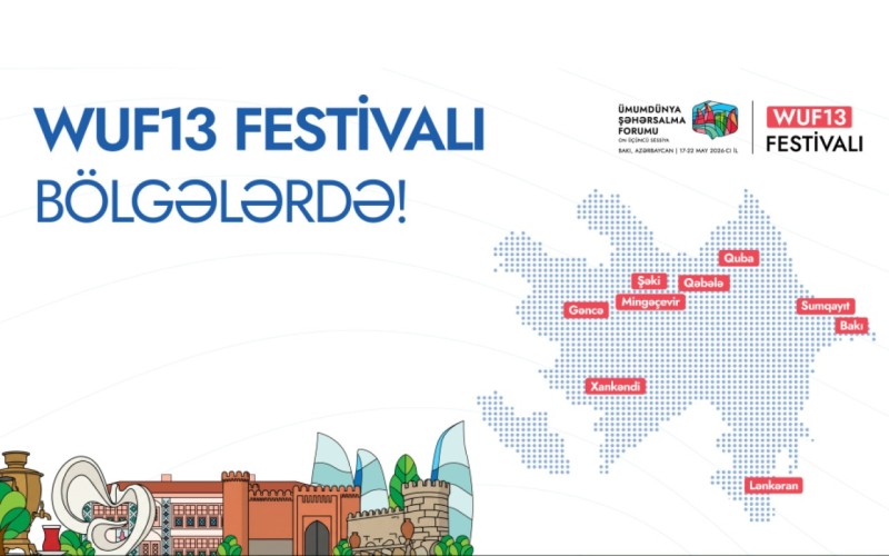 WUF13 ərəfəsində Azərbaycanın bir sıra şəhərlərində silsilə tədbirlər təşkil olunacaq