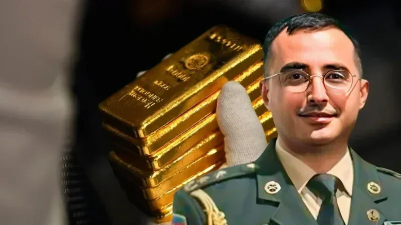 70 kiloqram qızılla saxlanılan polkovnik-leytenant həbs edildi