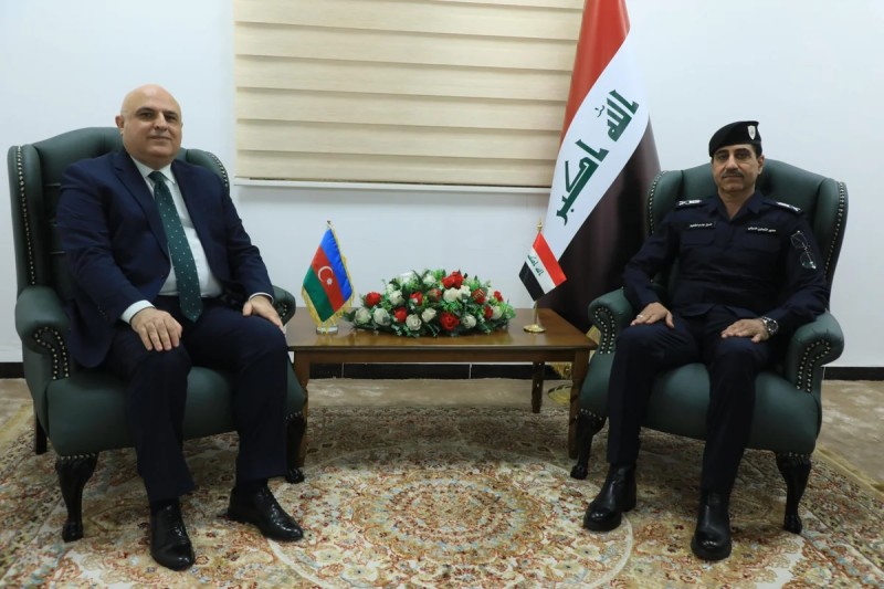 Eldar Səlimov İraq DİN-in generalı ilə görüşüb