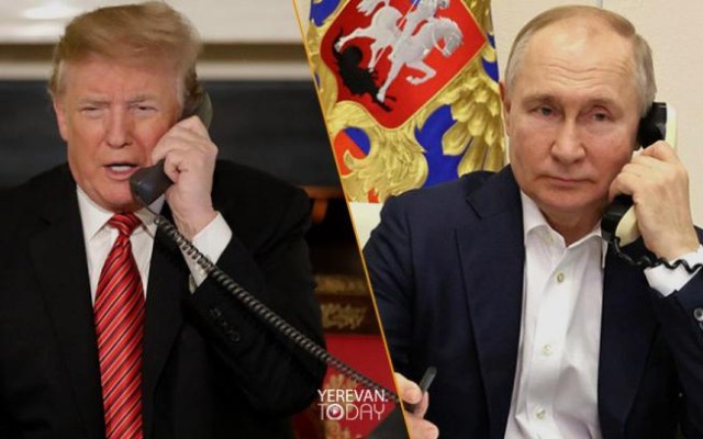 Trampla Putin telefonla DANIŞDI