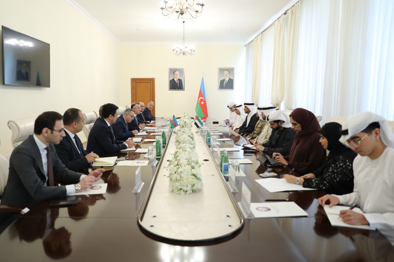 Səhiyyə Nazirliyində BƏƏ-nin nümayəndə heyəti ilə görüş keçirildi